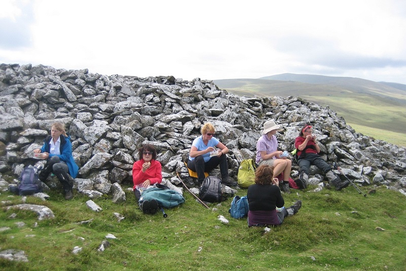 9 Lunch top of Foeldrygarn