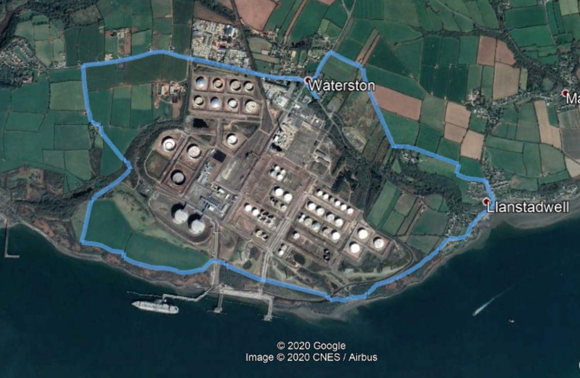 Llanstadwell route