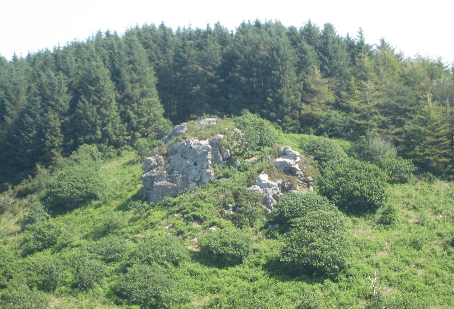 2 View of Little Treffgarne Rocks