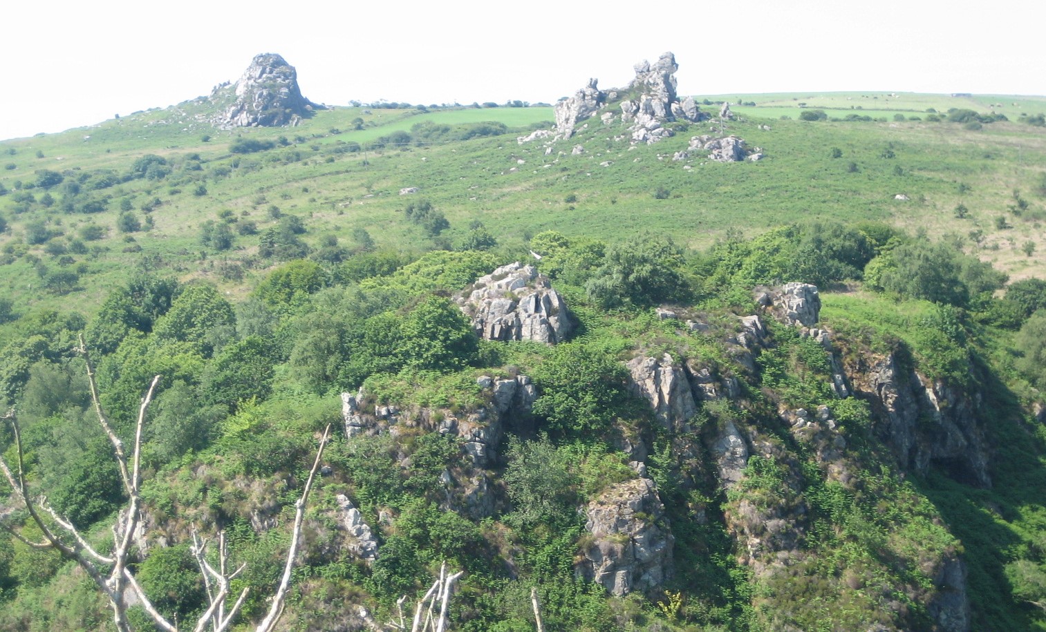 3 View across gorge