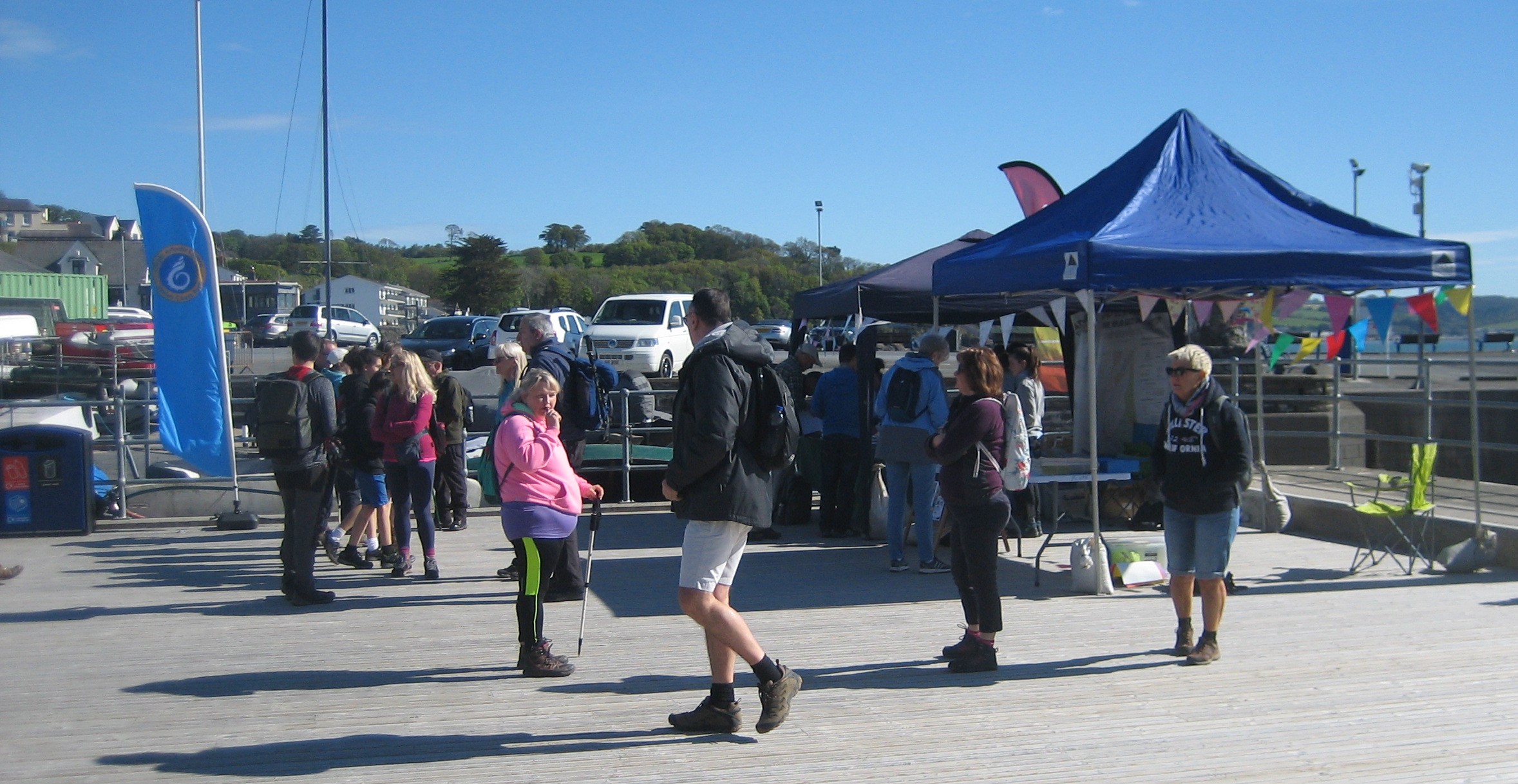 1 The start Saundersfoot Harbour 
